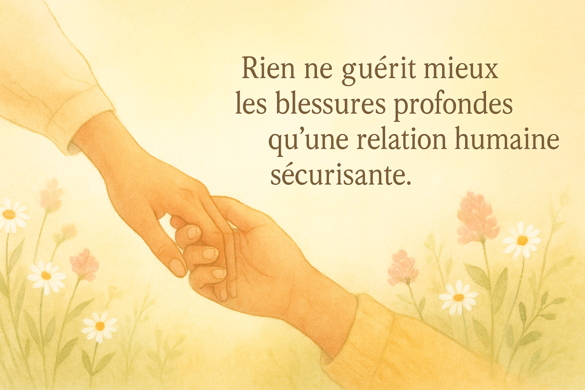  🤝 La relation comme médecine : pourquoi l’empathie est essentielle à la guérison des traumatismes 